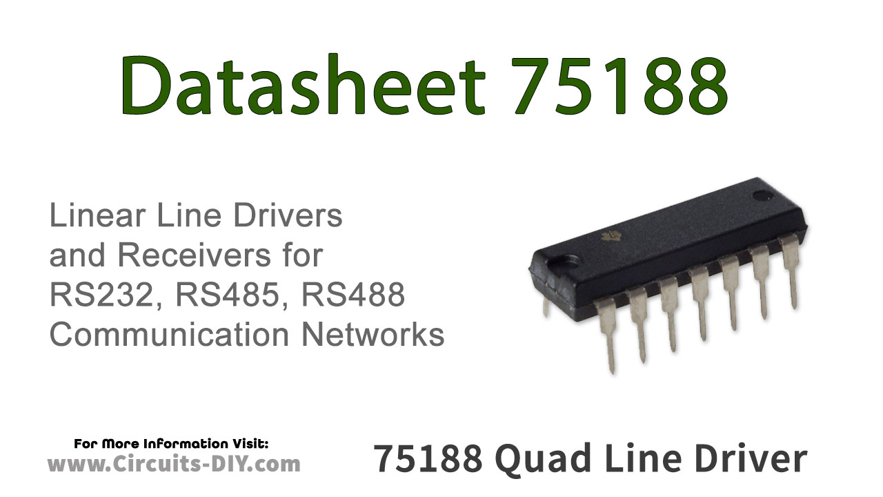 75188 Quad Line Driver RS232 – Datasheet