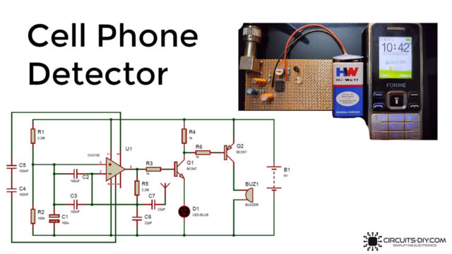 Cell Phone Detector circuit
