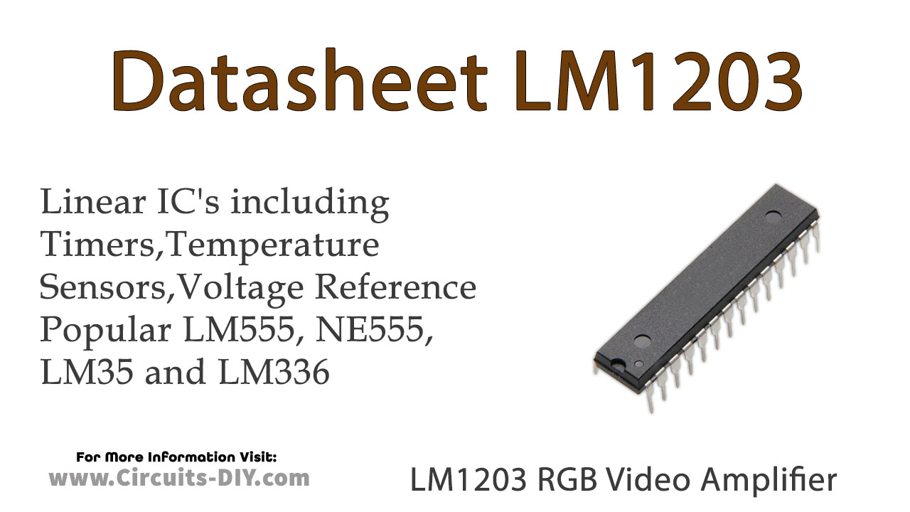 1PCS LM1203CN RGB VIDEO-AMPLIFIER SYSTEM 