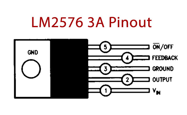 LM2576-3A-Pinout