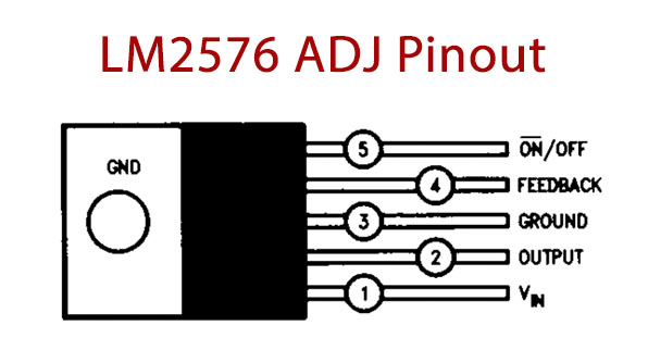LM2576-ADJ-Pinout