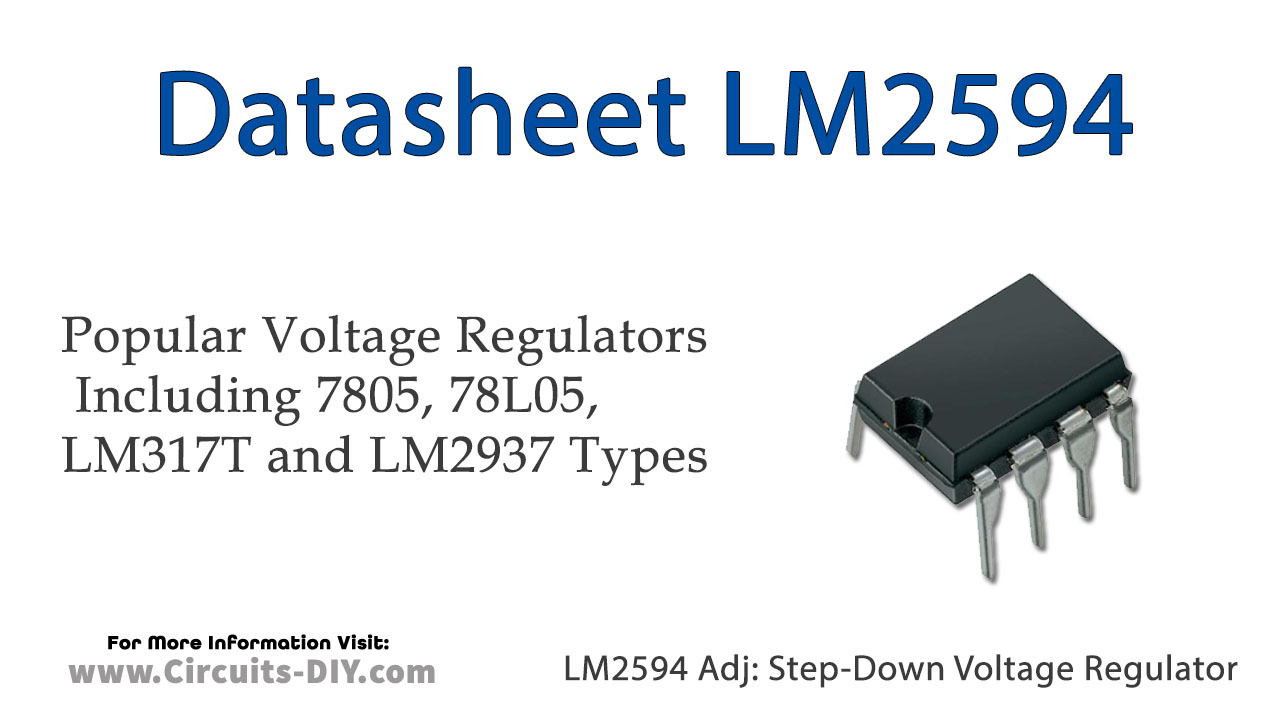 LM2594 Adjustable Step-Down Voltage Regulator – Datasheet