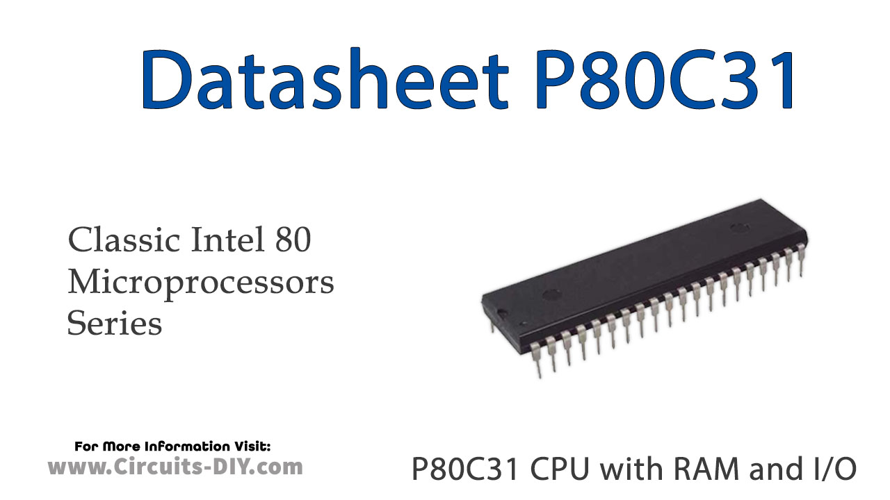 P80C31 Datasheet