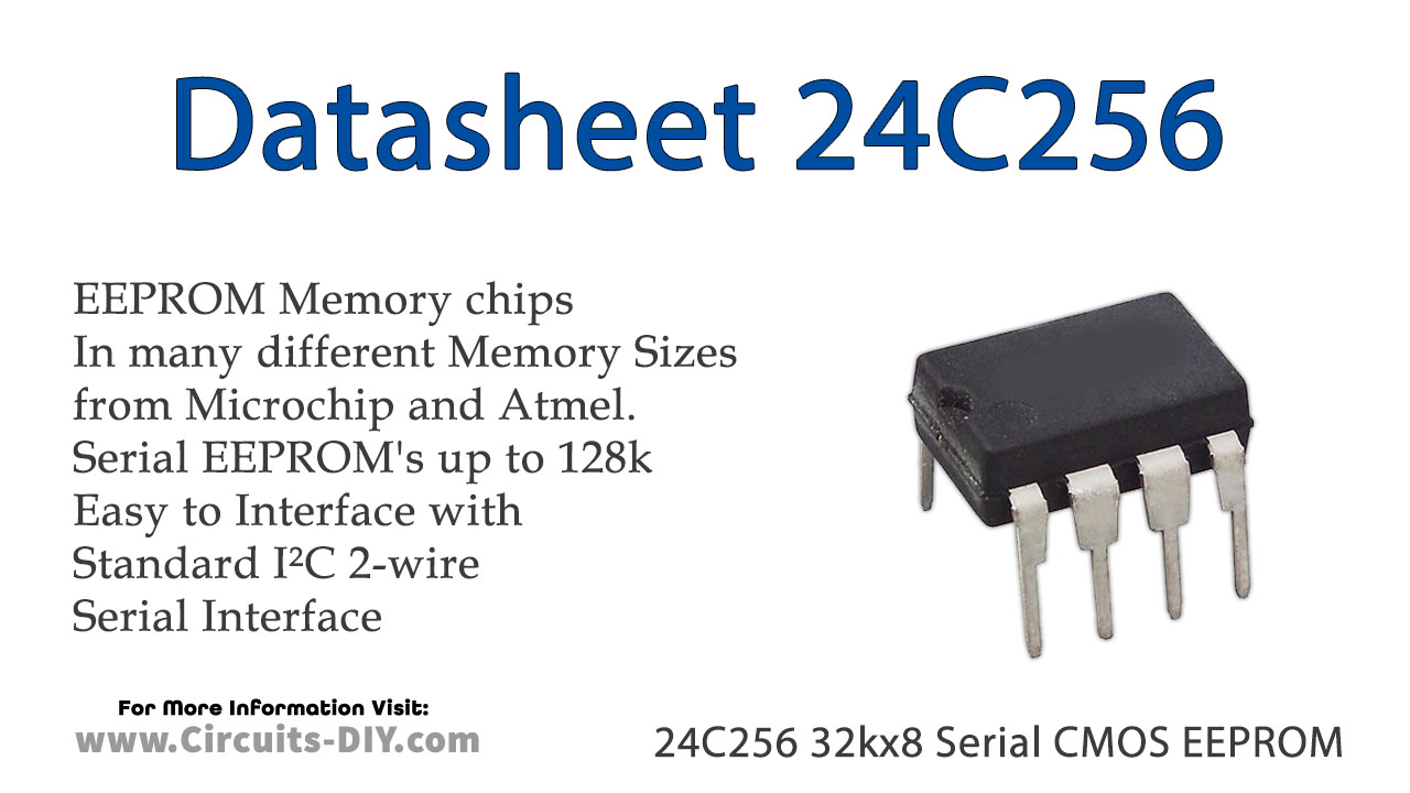 24C256 32kx8 Serial CMOS EEPROM – Datasheet