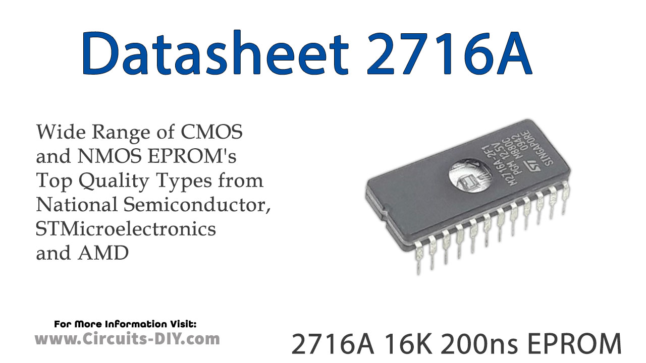 2716A 16K 200ns EPROM – Datasheet