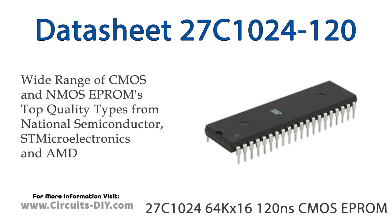 27C1024-120 Datasheet