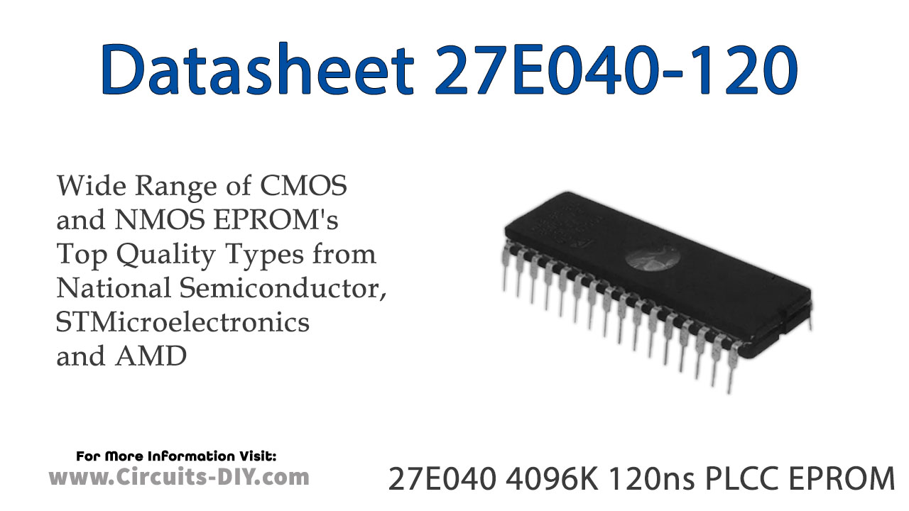 27E040-120 Datasheet