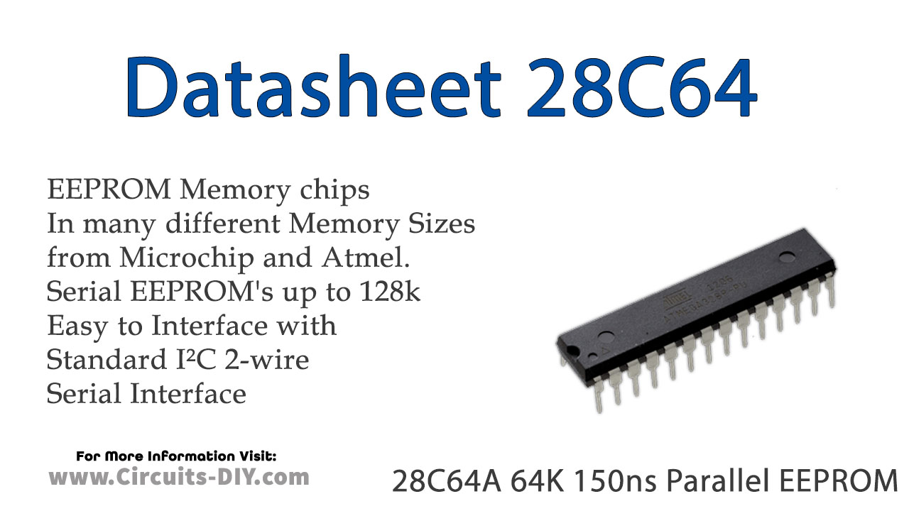 28C64 150ns Datasheet