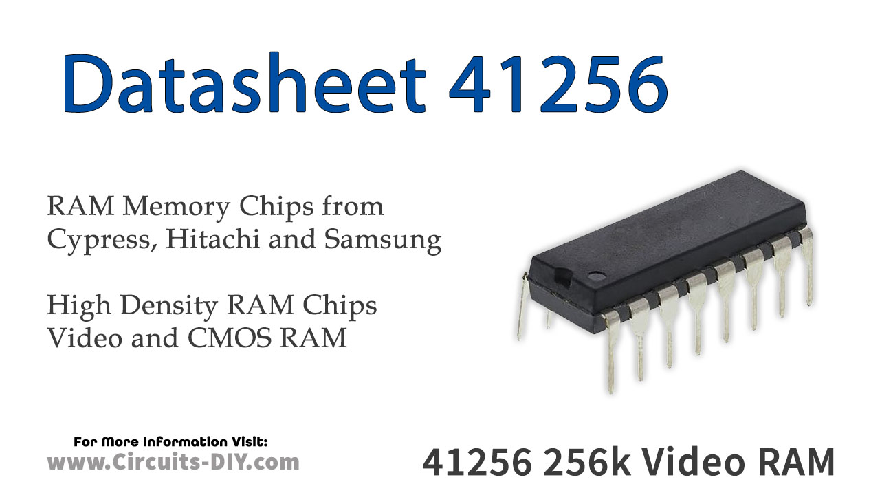 41256 256k Video RAM – Datasheet