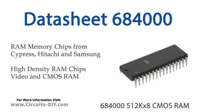 684000 512Kx8 CMOS RAM - Datasheet