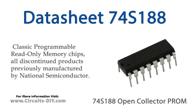 74S188 Open Collector PROM - Datasheet