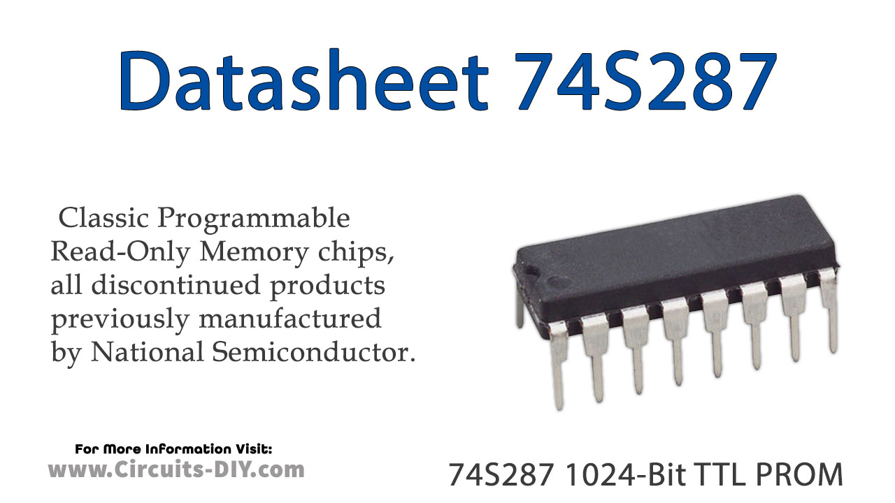 74S287 Datasheet