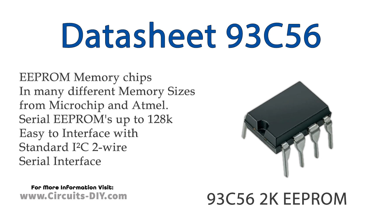 93C56 2K EEPROM – Datasheet