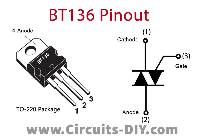 BT136-Pinout