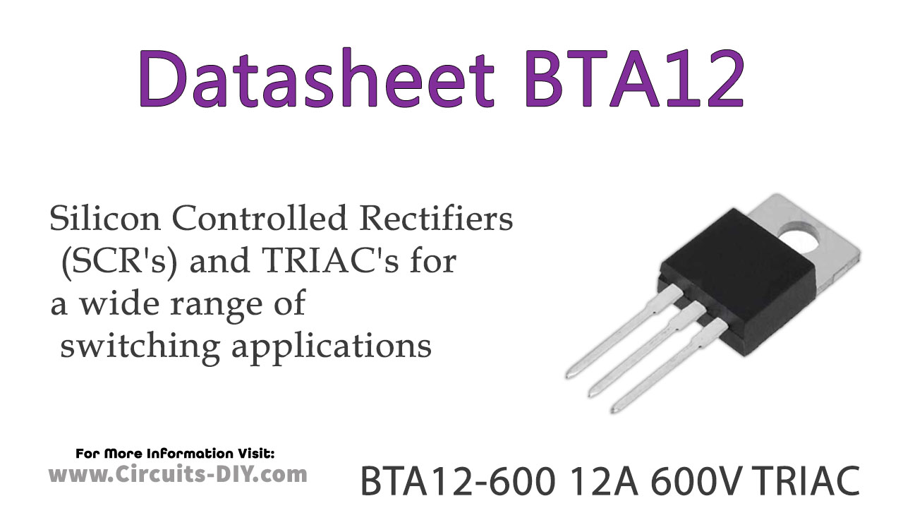 BTA12-600 Datasheet