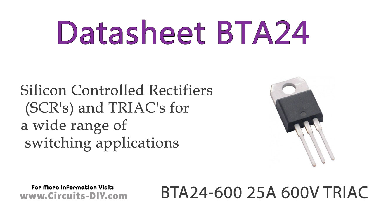 BTA24-600 Datasheet