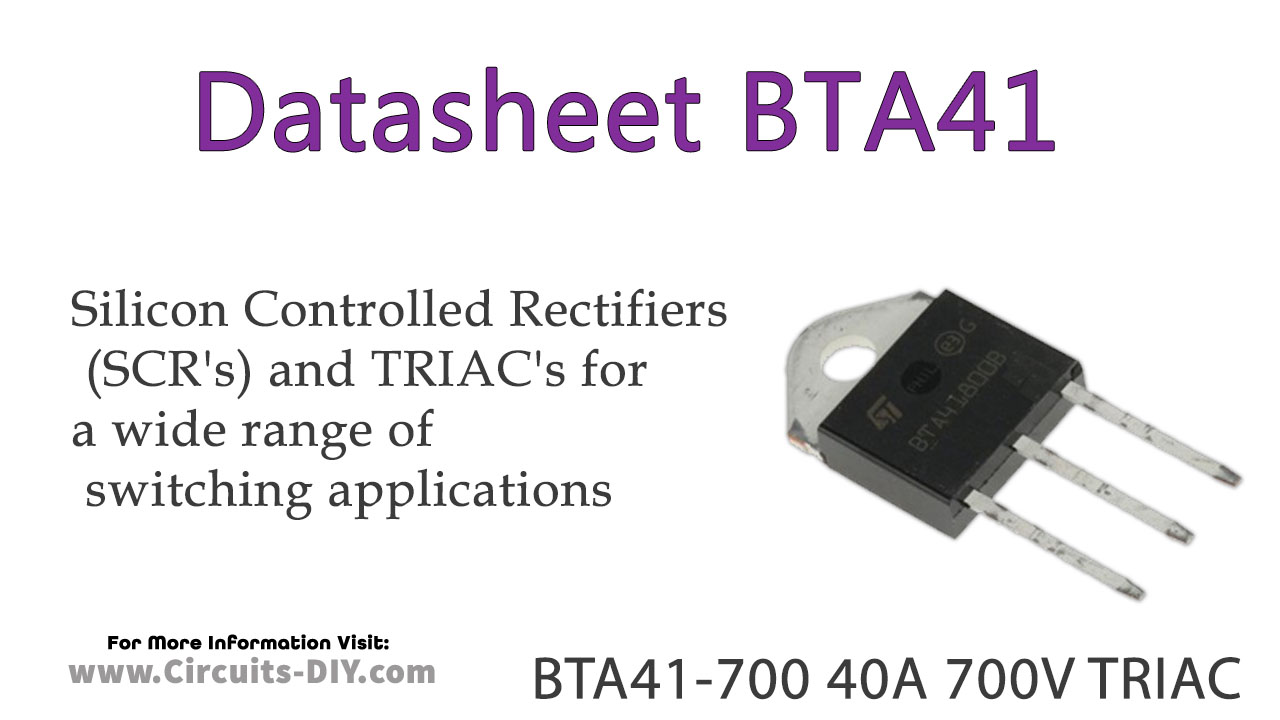 BTA41-700 Datasheet