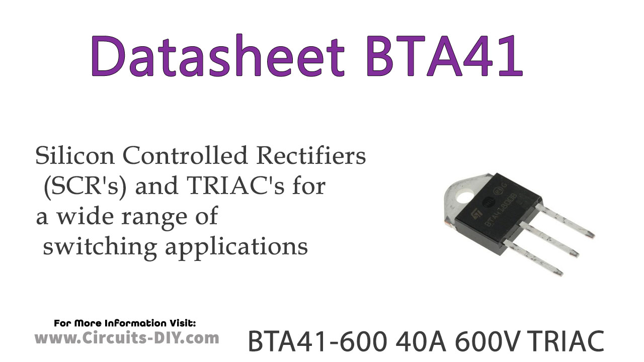 BTA41 Datasheet