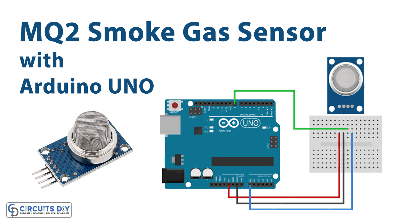 How MQ2 Gas Smoke Sensor Interface with Arduino UNO