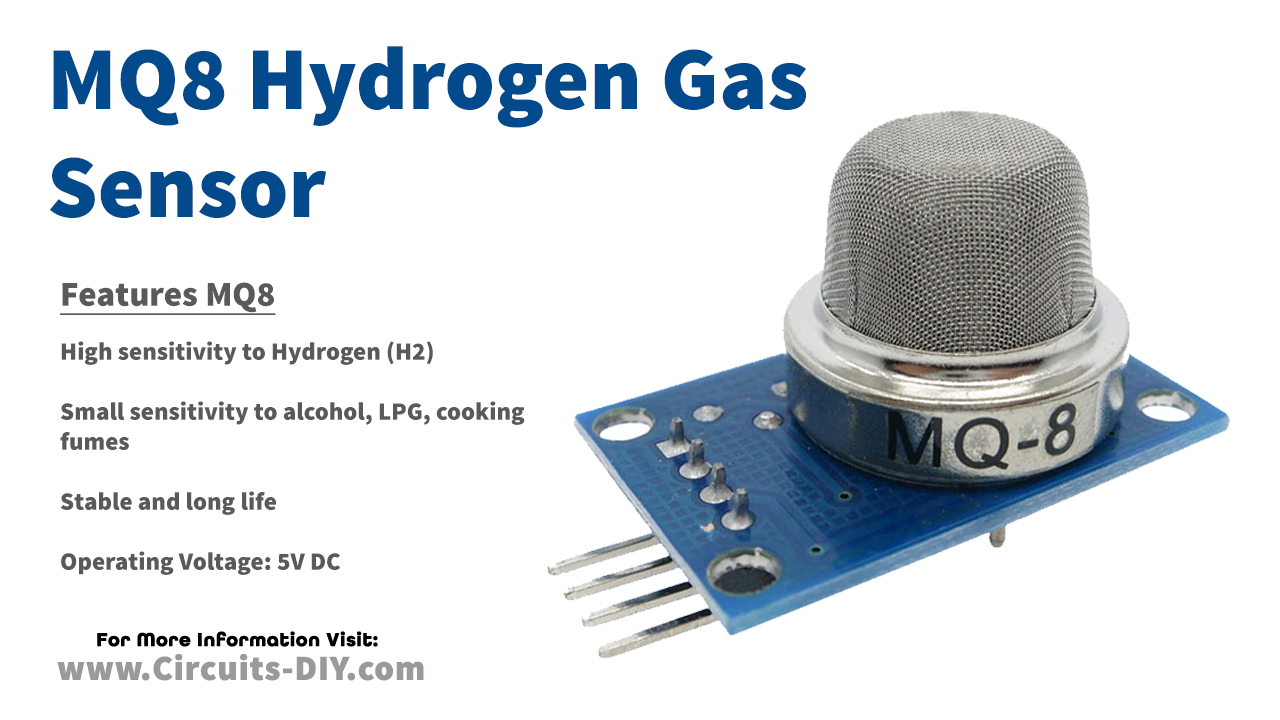 MQ8 Hydrogen Gas Sensor Module