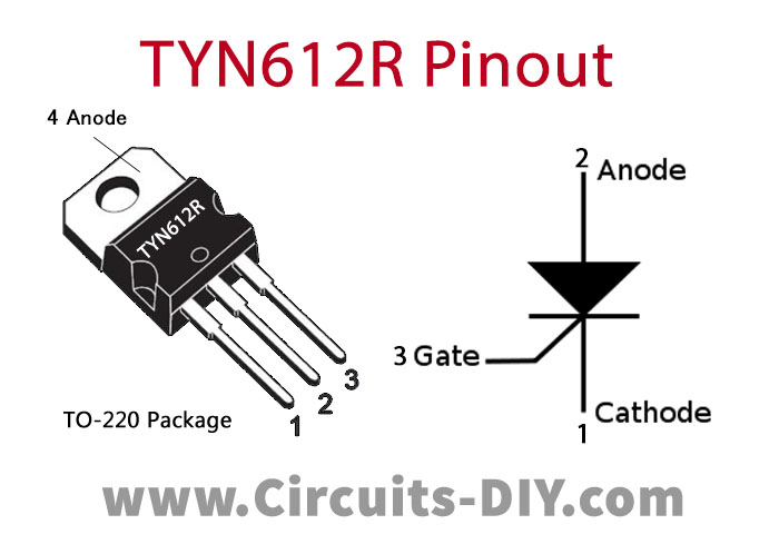 TYN612RG-Pinout