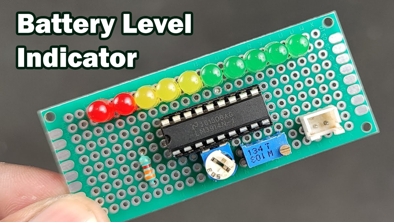 battery-level-indicator-electronics-projects