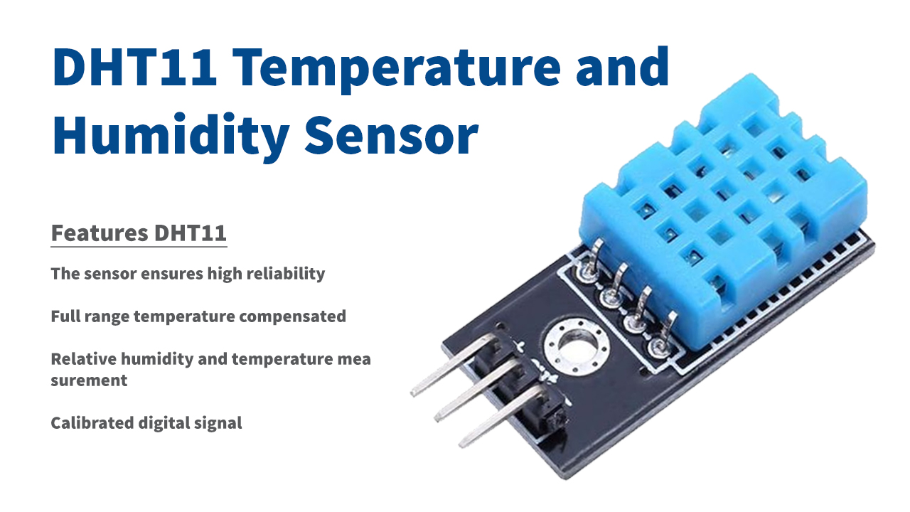 DHT11 basic temperature-humidity sensor + extras