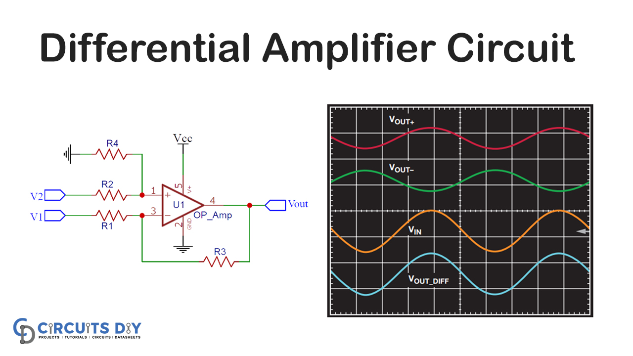 Differential Amplifier or Voltage Subtractor Circuit