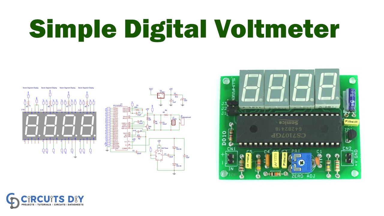 voltage meter circuit diagram