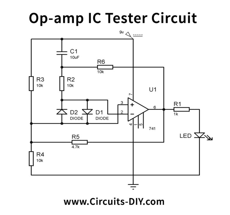 OpAmp IC Tester Circuit