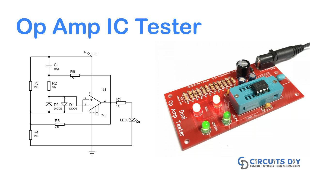 Op-Amp IC Tester Circuit