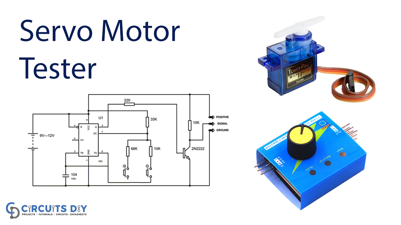 Servo Motor Tester Circuit