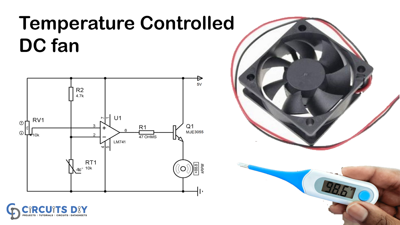 temperature-controlled-dc-fan-electronic-project