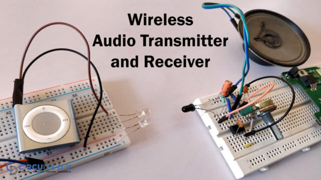 IR-based Wireless Audio Transmitter and Receiver