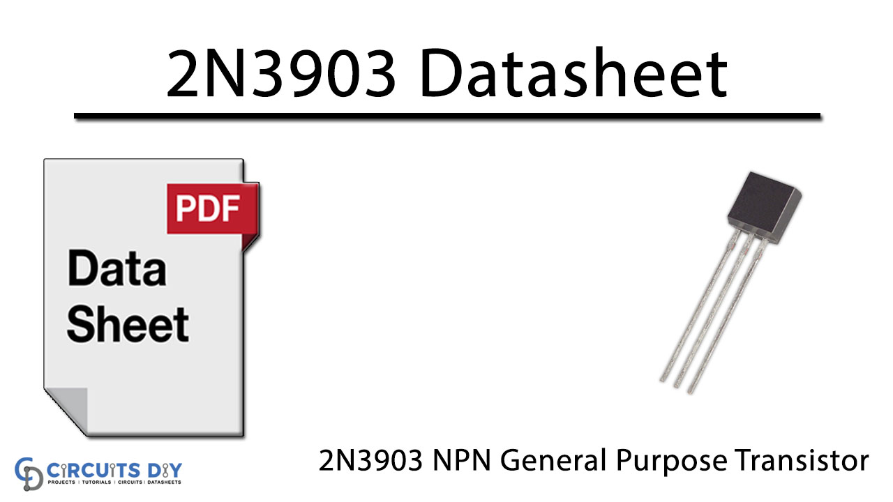 2N3903 NPN General Purpose Transistor – Datasheet