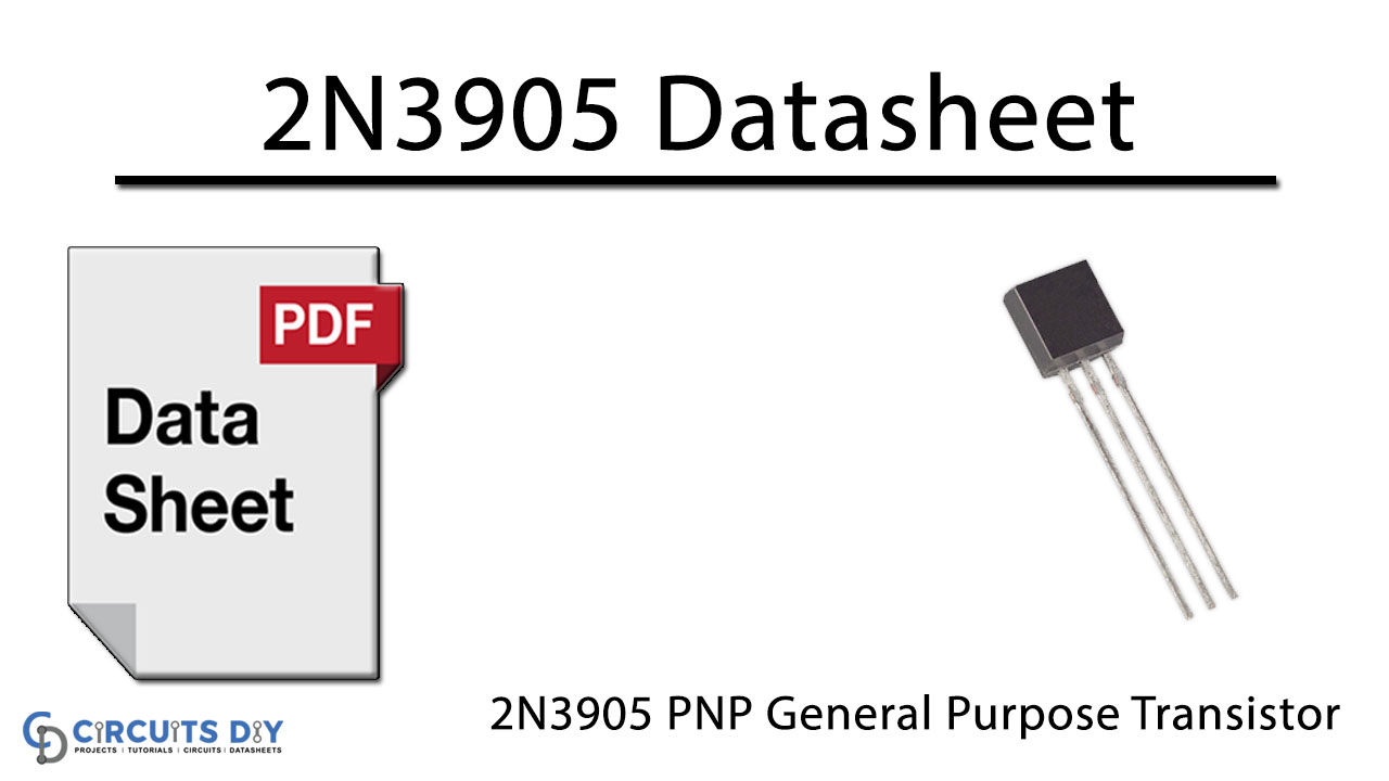 2N3905 PNP General Purpose Transistor – Datasheet