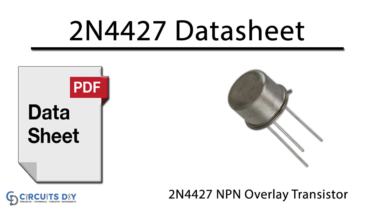 2N4427 NPN Overlay Transistor – Datasheet