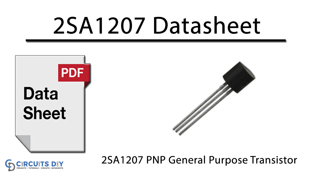 2SA1207 PNP General Purpose Transistor – Datasheet