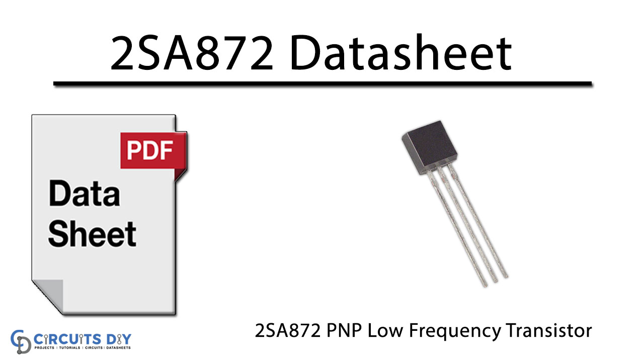 2SA872 PNP Low-Frequency Transistor – Datasheet