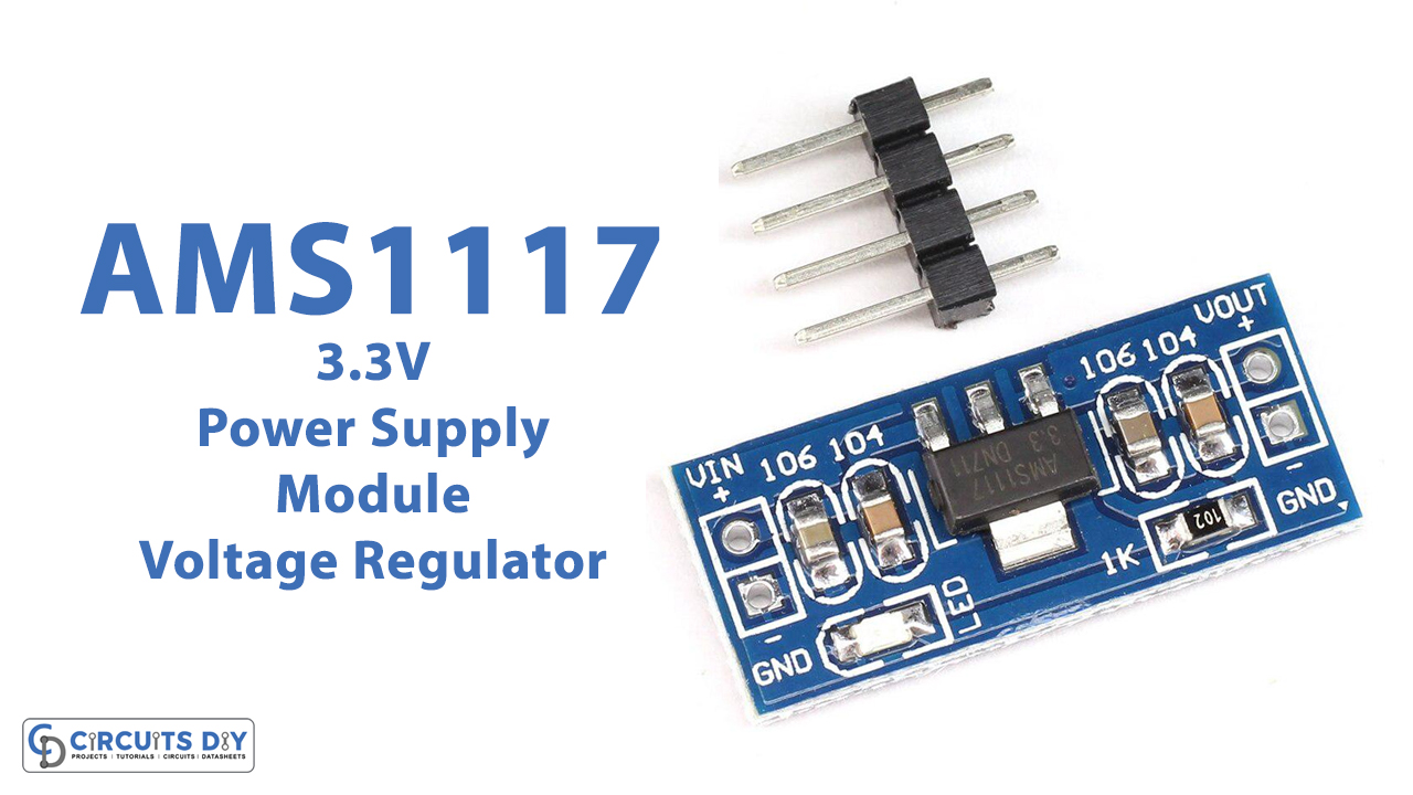 AMS1117-3.3V Power Supply Module Voltage Regulator