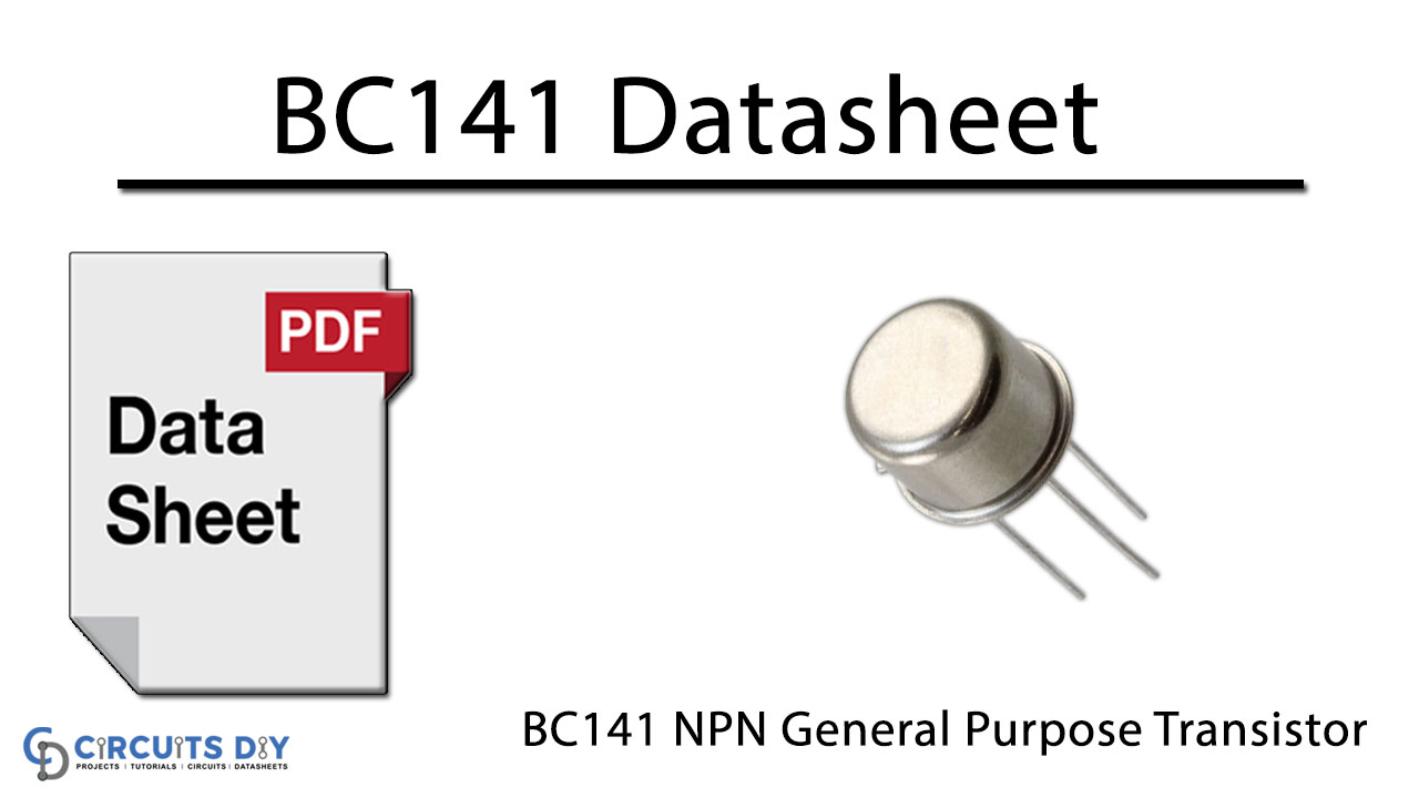 BC141 NPN General Purpose Transistor – Datasheet
