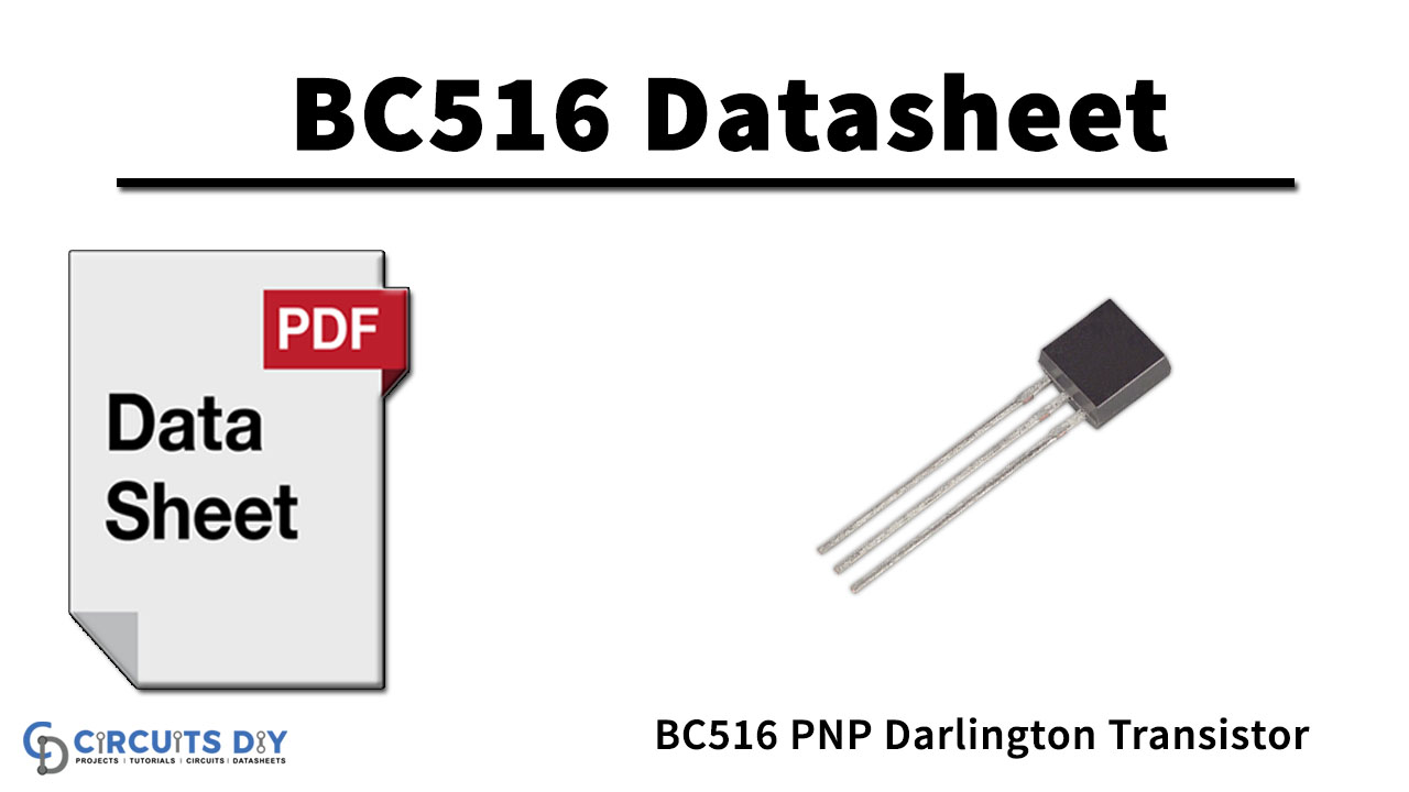 BC516 PNP Darlington Transistor – Datasheet