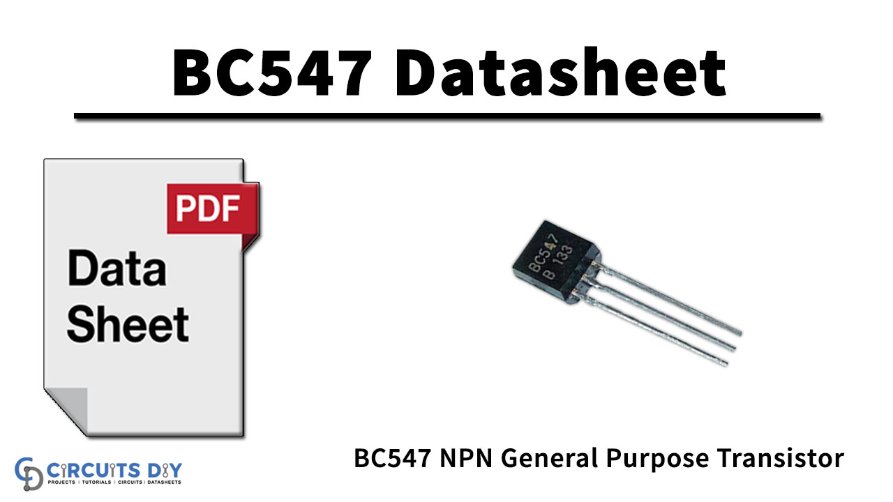 BC547 NPN General Purpose Transistor – Datasheet