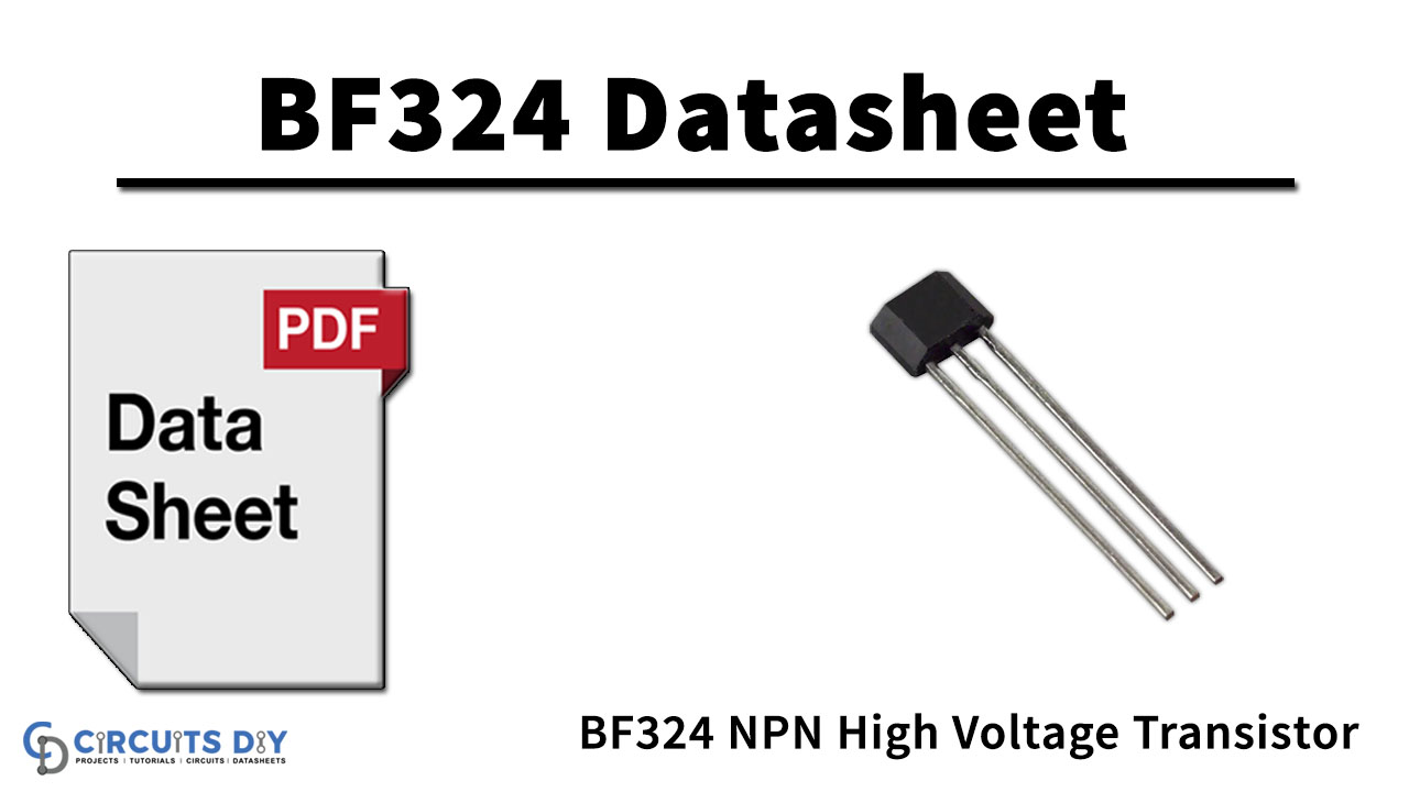 BF324 NPN High Voltage Transistor – Datasheet
