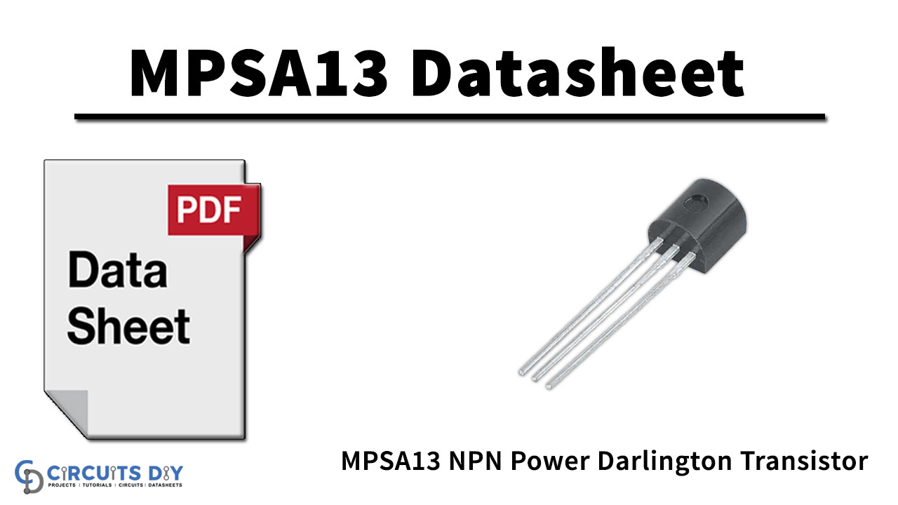 MPSA13 Datasheet