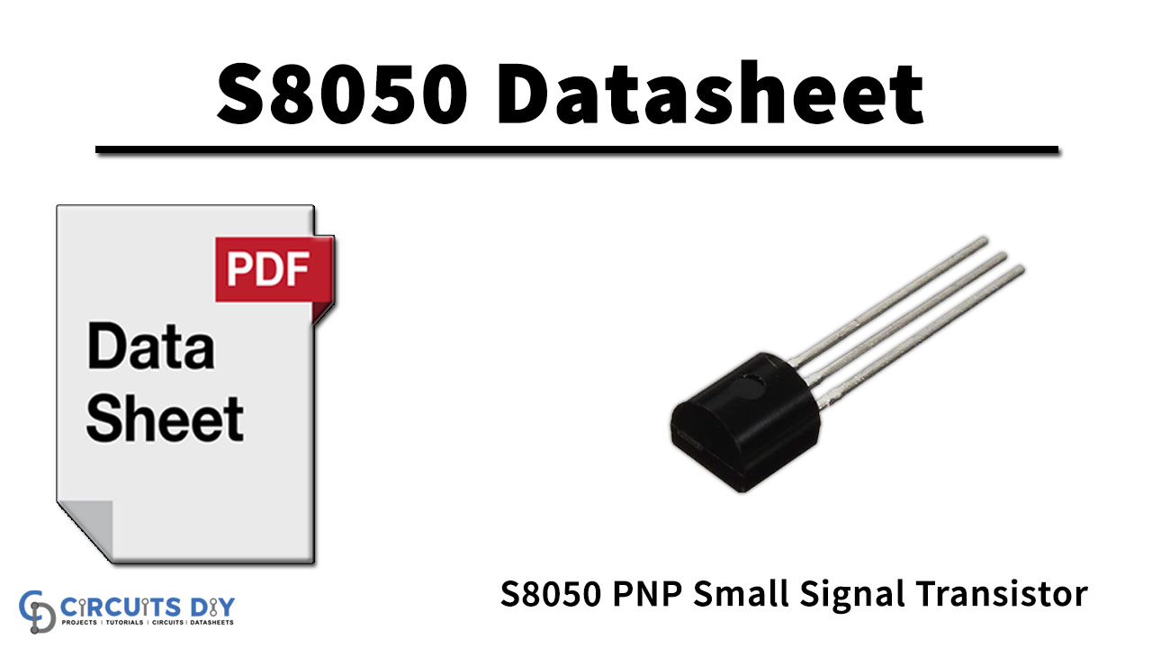 S8050 PNP Small Signal Transistor – Datasheet