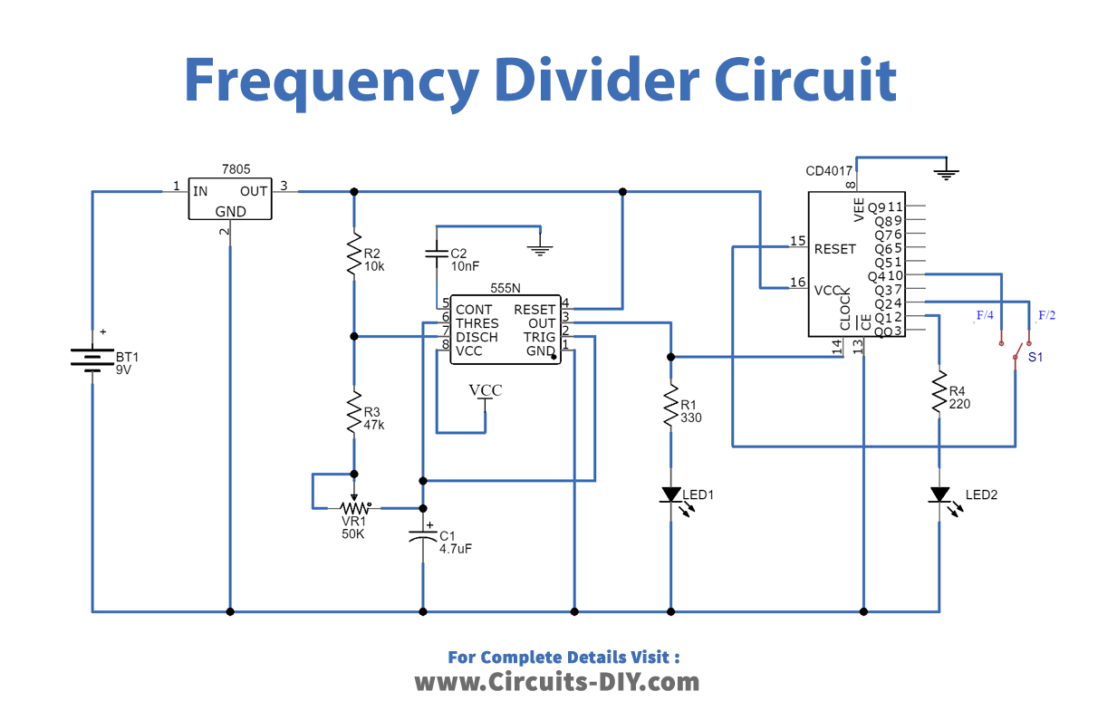 Frequency Divider Circuit_Diagram-Schematic