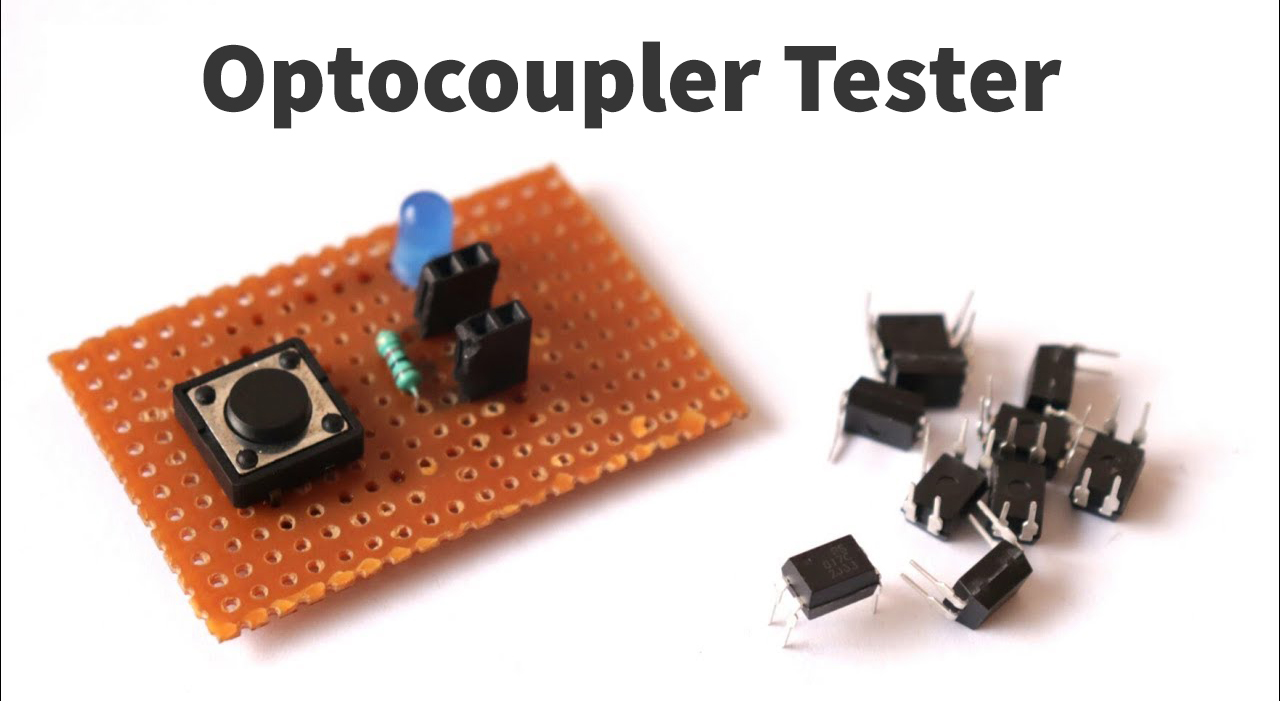 PC817 Optocoupler Tester Circuit