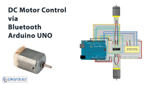 How to Interface 2 DC Motors Via Bluetooth with Arduino UNO