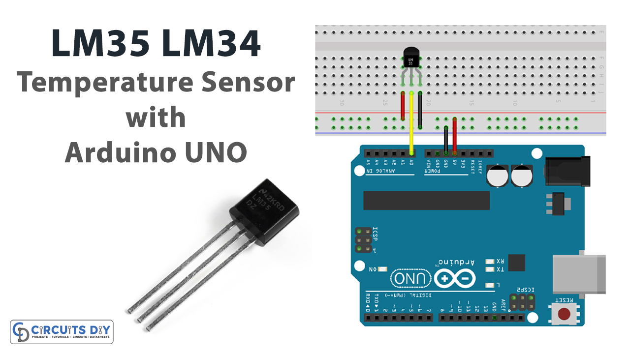 LM35 Temperature Sensor - Arduino Tutorial